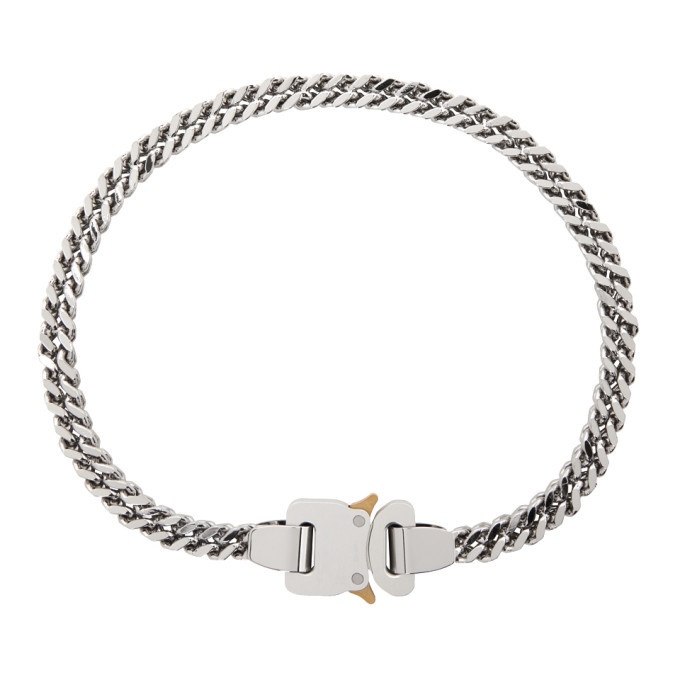Photo: 1017 ALYX 9SM Silver Cubix Chain Necklace