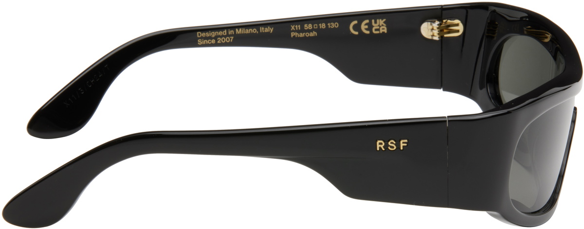 サングラス RETRO SUPER FUTURE 'Pharoah' sunglasses (PHAROAH BLACK) Pharoah Black
