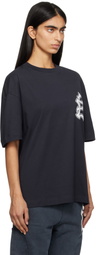 Études Navy 'The City' Relax T-shirt