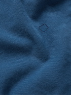 Massimo Alba - Noto 2 Grandad-Collar Cotton-Needlecord Shirt - Blue