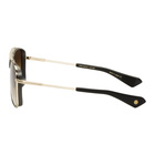 Dita Gold and Black Initiator Sunglasses