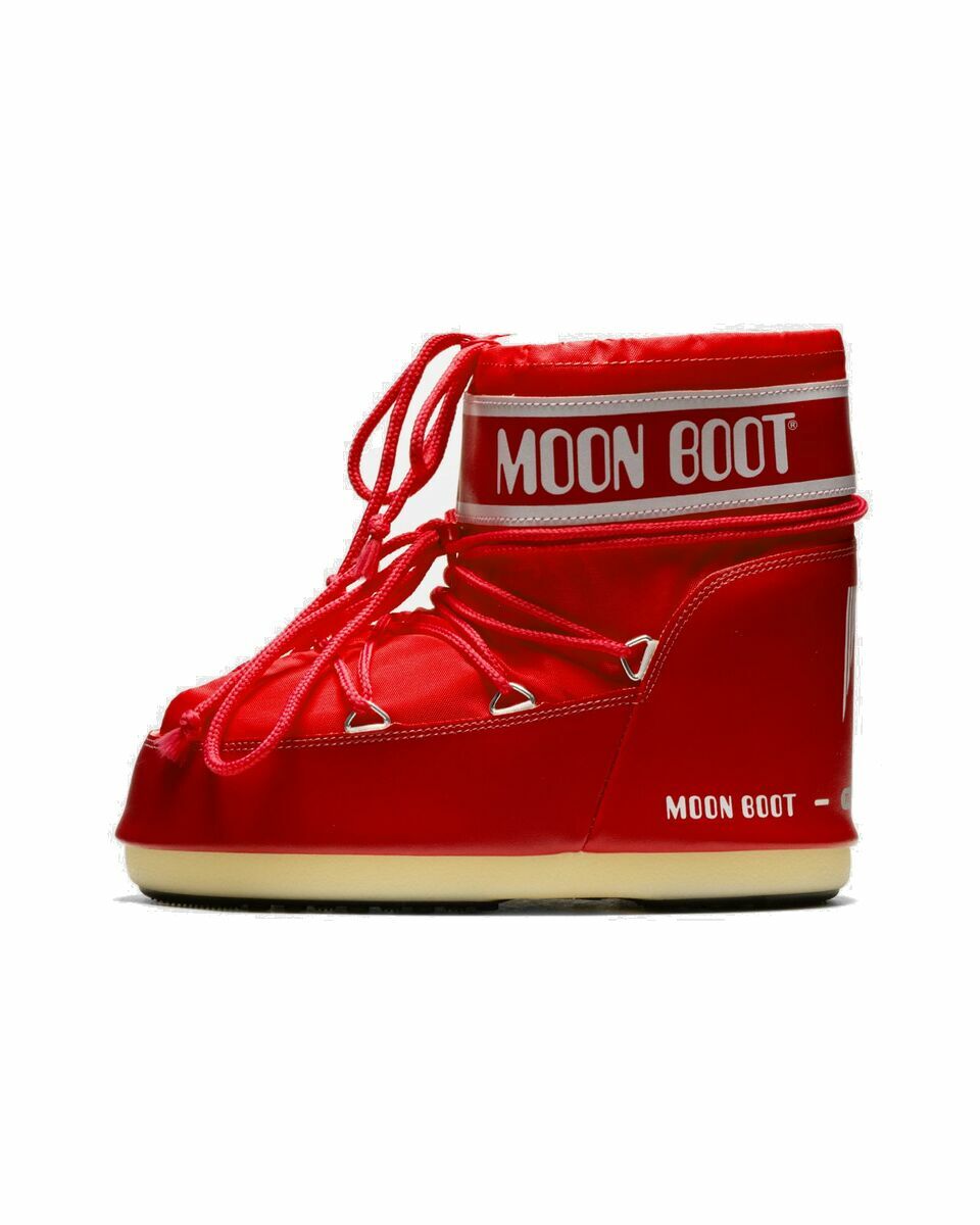 Photo: Moon Boot Icon Low Nylon Red - Mens - Boots