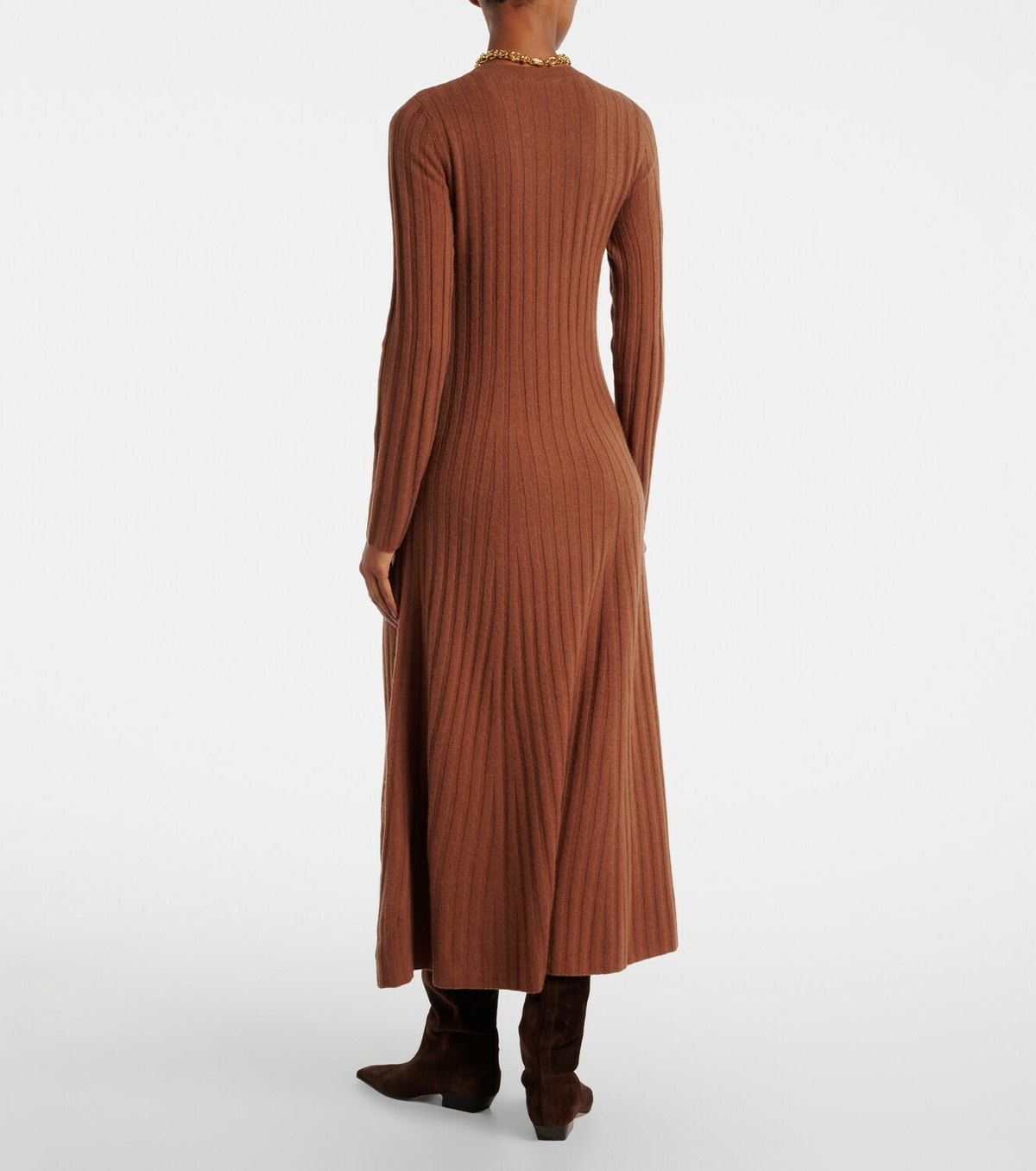 Altuzarra Gia ribbed-knit wool and cashmere maxi dress