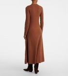 Altuzarra Gia ribbed-knit wool and cashmere maxi dress