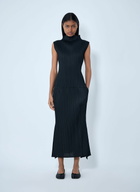 Pleats Please Issey Miyake Pleated Midi Skirt