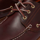 Timberland Men's Authentic 3 Eye Classic Lug Shoe in Burgundy Full Grain