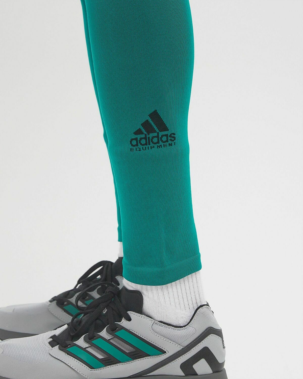 Adidas KNITTED LEGGING Green Mens Casual Pant