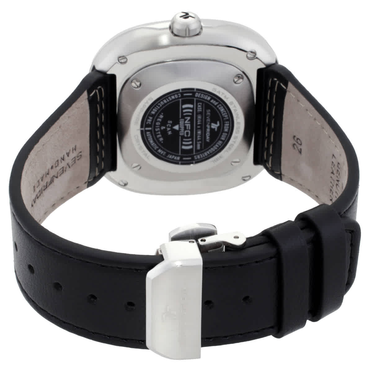 Sevenfriday Pe Automatic Black Dial Mens Watch PE1/01