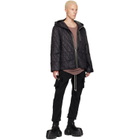 Rick Owens Black Tower Thindown Jacket