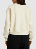 LES TIEN Cropped Cotton Sweatshirt