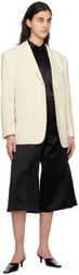 Theory Black Culotte Trousers