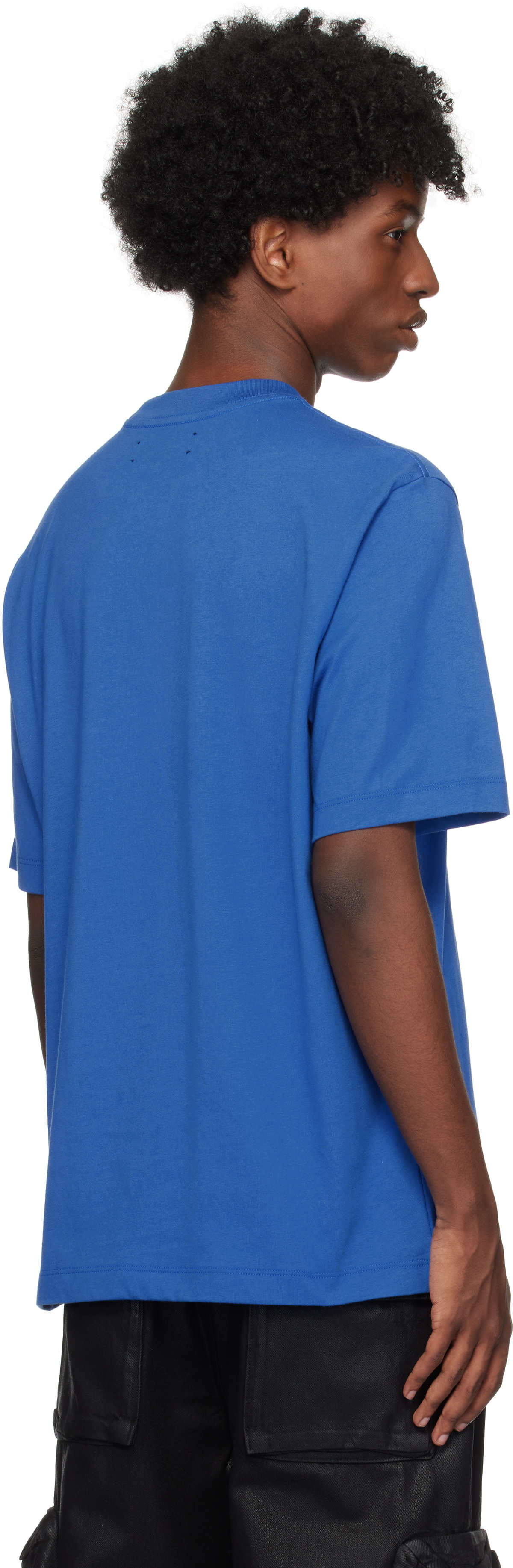 AMIRI Blue 'AMIRI' Core Logo T-shirt