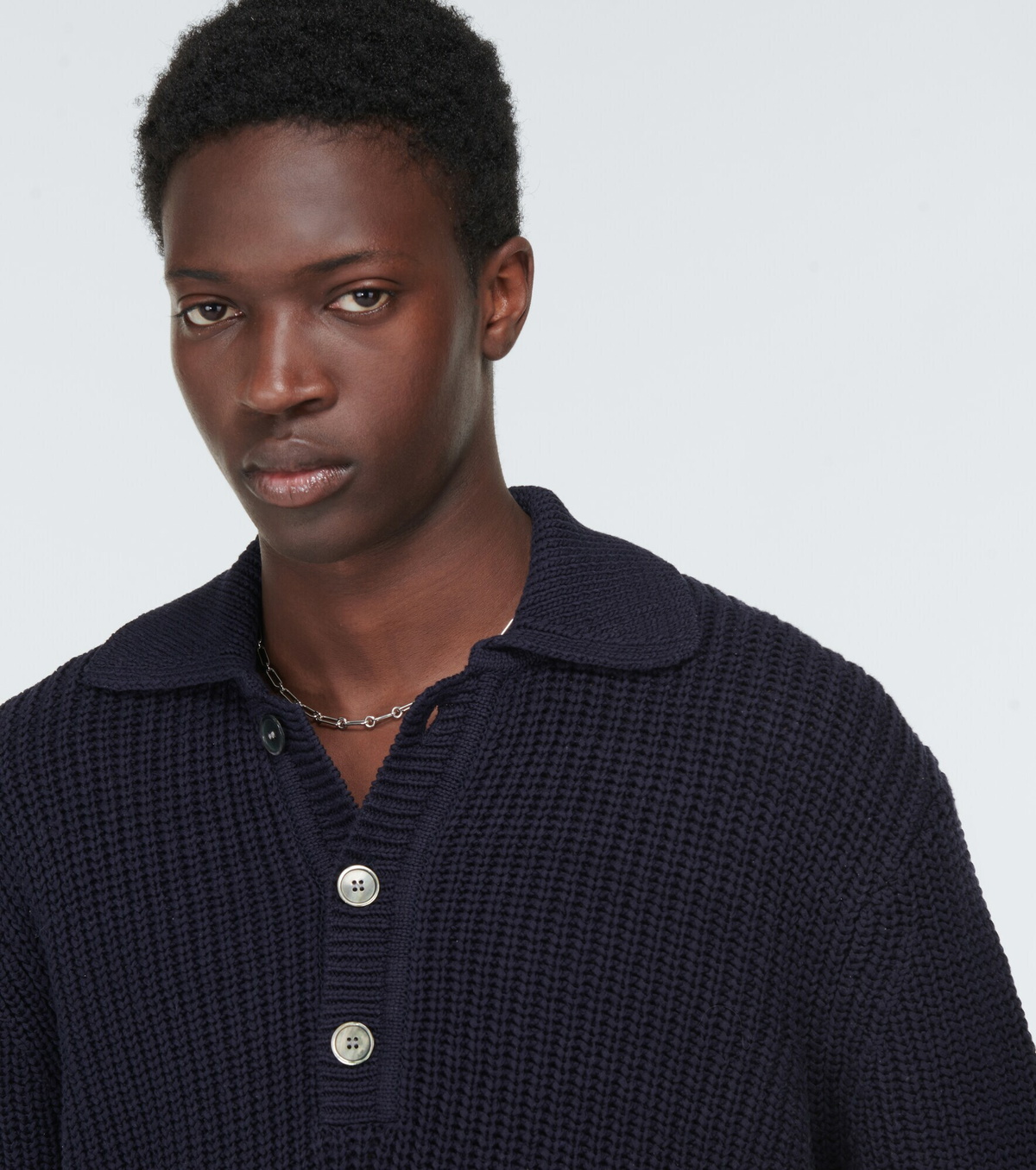 Our Legacy - Big Piquet ribbed-knit cotton sweater Our Legacy