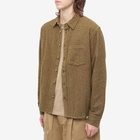 Corridor Men's Recycled Flannel Shirt in Olive