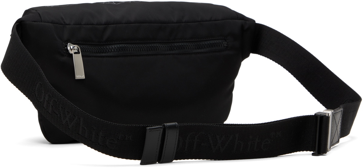 Off-White Black Outdoor Patches Belt Bag
