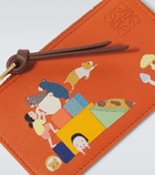 Loewe x Suna Fujita Hamster leather card case