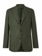 Incotex - Slim-Fit Linen Blazer - Green