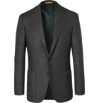 Canali - Grey Kei Slim-Fit Wool-Flannel Suit Jacket - Men - Gray