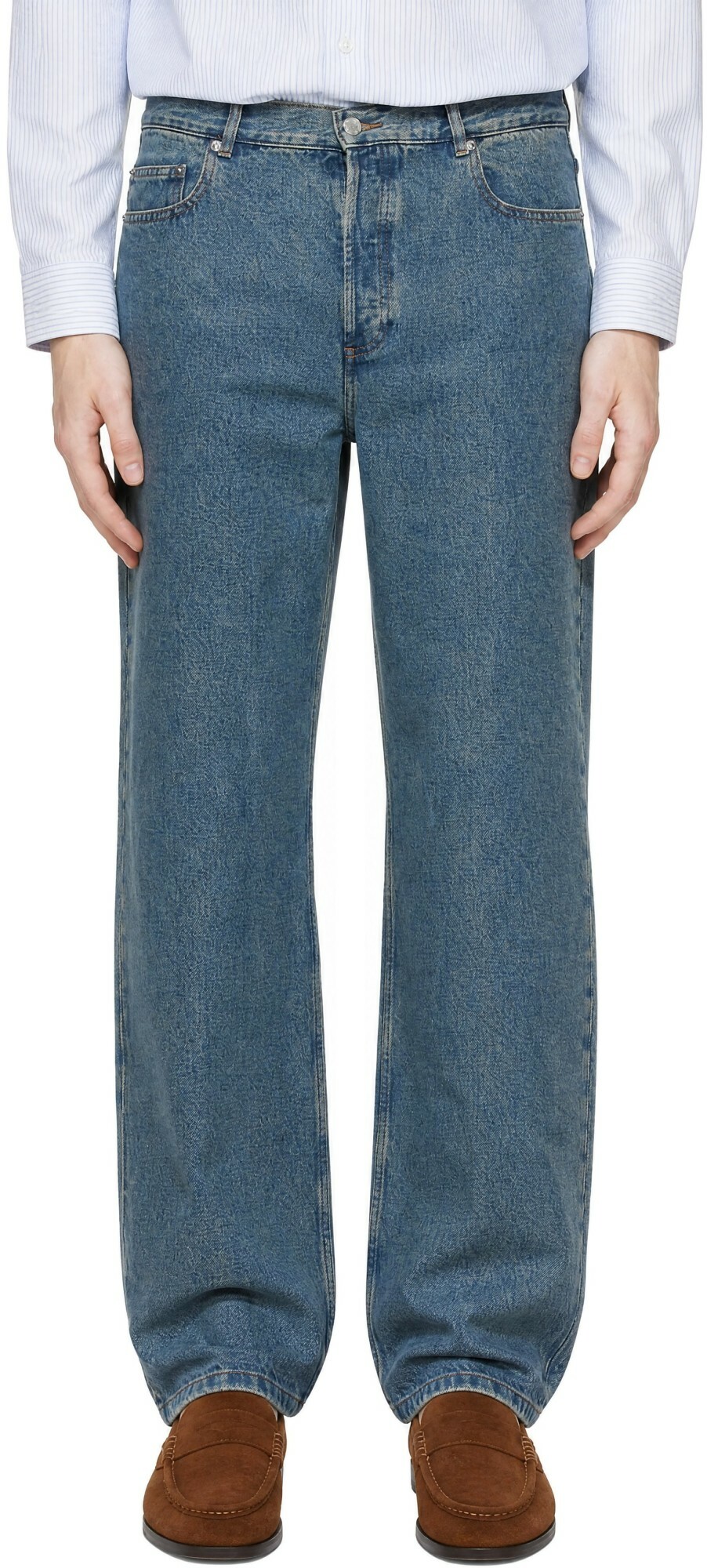 A.P.C. Blue Aaron Jeans