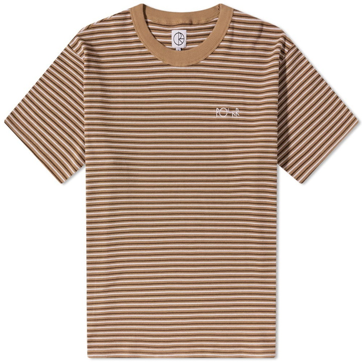 Photo: Polar Skate Co. Men's Shin T-Shirt in Brown