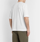Margaret Howell - MHL Oversized Cotton and Linen-Blend Jersey T-Shirt - White
