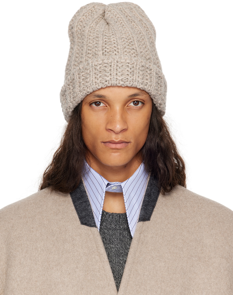 【極美品】MAISON MARGIELA FOUR STITCH BEANIE Maison Margiela - Four-stitches Beanie | HBX