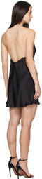Y/Project Black Invisible Strap Minidress