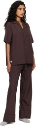 Entire Studios Brown SS Pyjama shirt