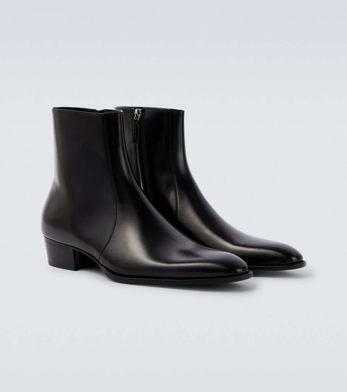 Saint Laurent Roman leather ankle boots