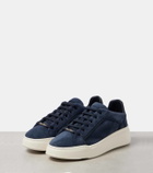 Max Mara SuperSuede suede platform sneakers