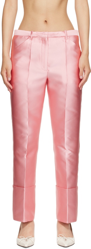 Photo: Calvin Klein Collection Pink Eva Trousers