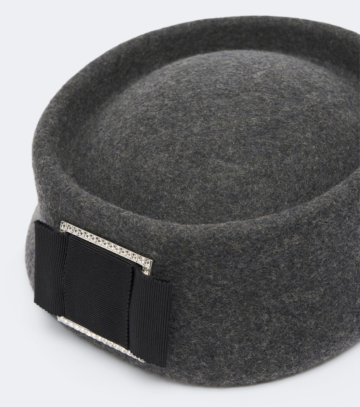 Roger Vivier Embellished wool felt hat