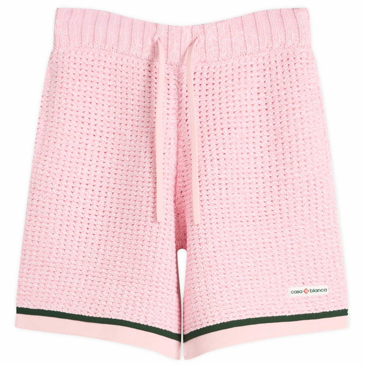 Photo: Casablanca Women's Mouline Shorts in Pink
