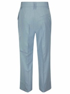 Ganni Drapey Melange Cropped Pants