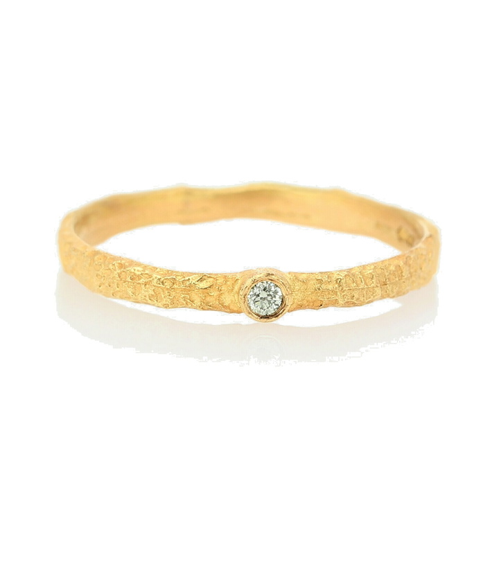 Photo: Elhanati - Roxy Love 18kt gold ring with green diamond