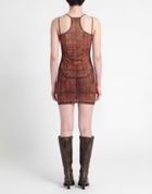 Knwls Womens Mini dress Rust