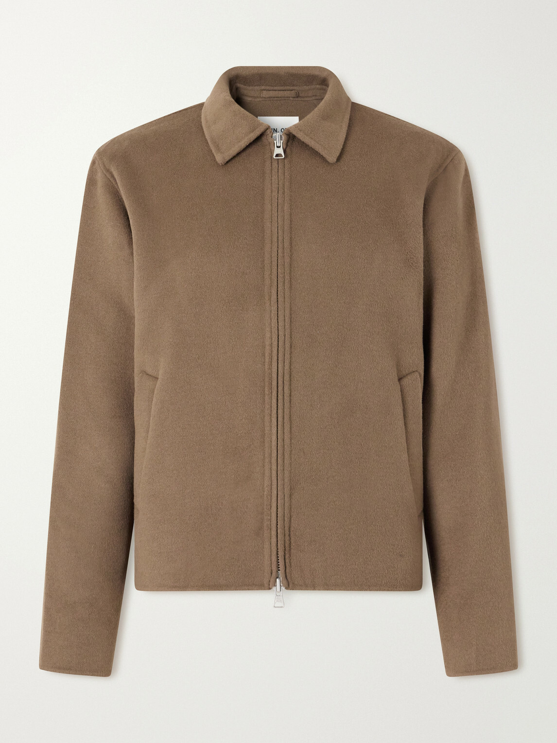 NN07 - Arlo 8447 Wool-Blend Felted Jacket - Neutrals