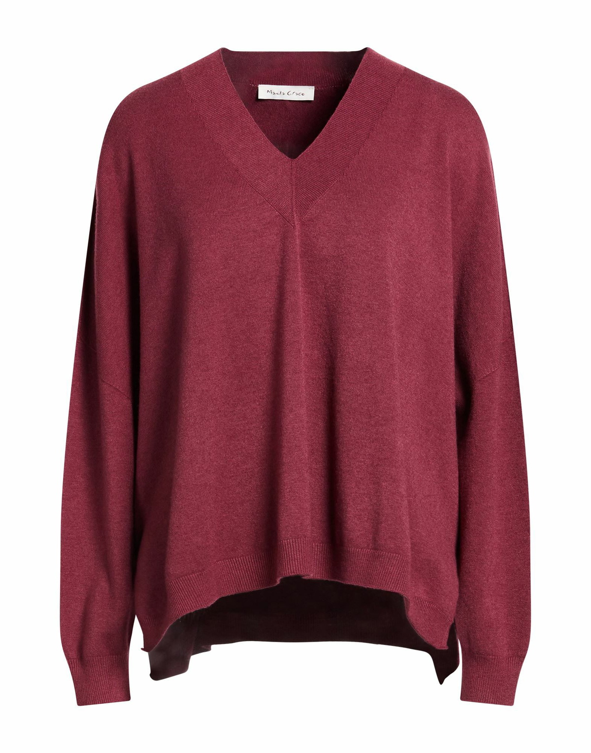 Manila Grace Womens Sweater Garnet
