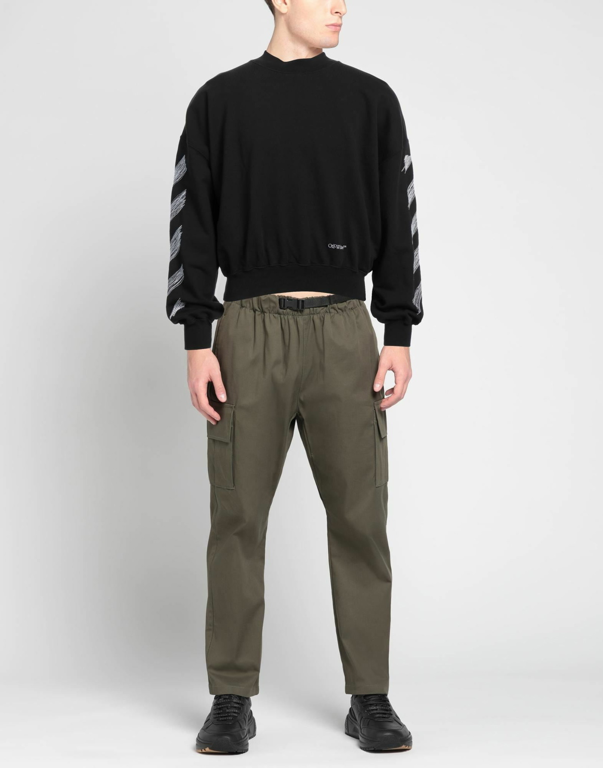 Off-white Mens Sweatshirt in Black