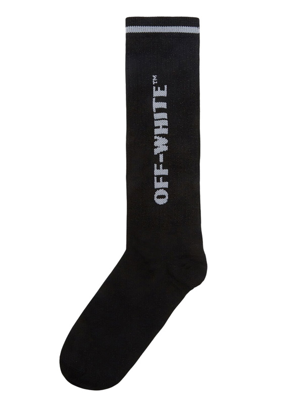 Photo: Off-White Lurex Checkerboard Socks