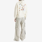 Off-White Women's Cloud Arrow Regular Hoodie in White Asparagus