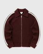 Calvin Klein Jeans LS RACING STRIPE FZ SWEATER 9GG Brown Mens Zipper