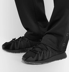 Y-3 - Y-3 Raito Racer Rubber and Suede-Trimmed Primeknit Sneakers - Black