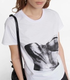 Alexander McQueen Printed cotton jersey T-shirt