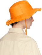 Jacquemus Orange Les Classiques 'Le bob Artichaut' Hat