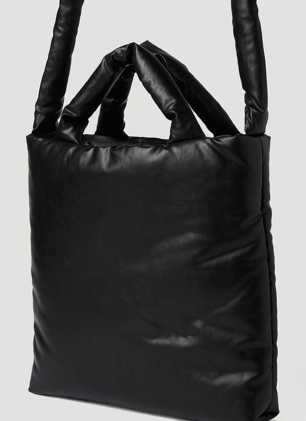 Pillow Oil Small Tote Bag in Black Kassl Editions