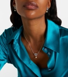 Gucci Interlocking G embellished pendant necklace