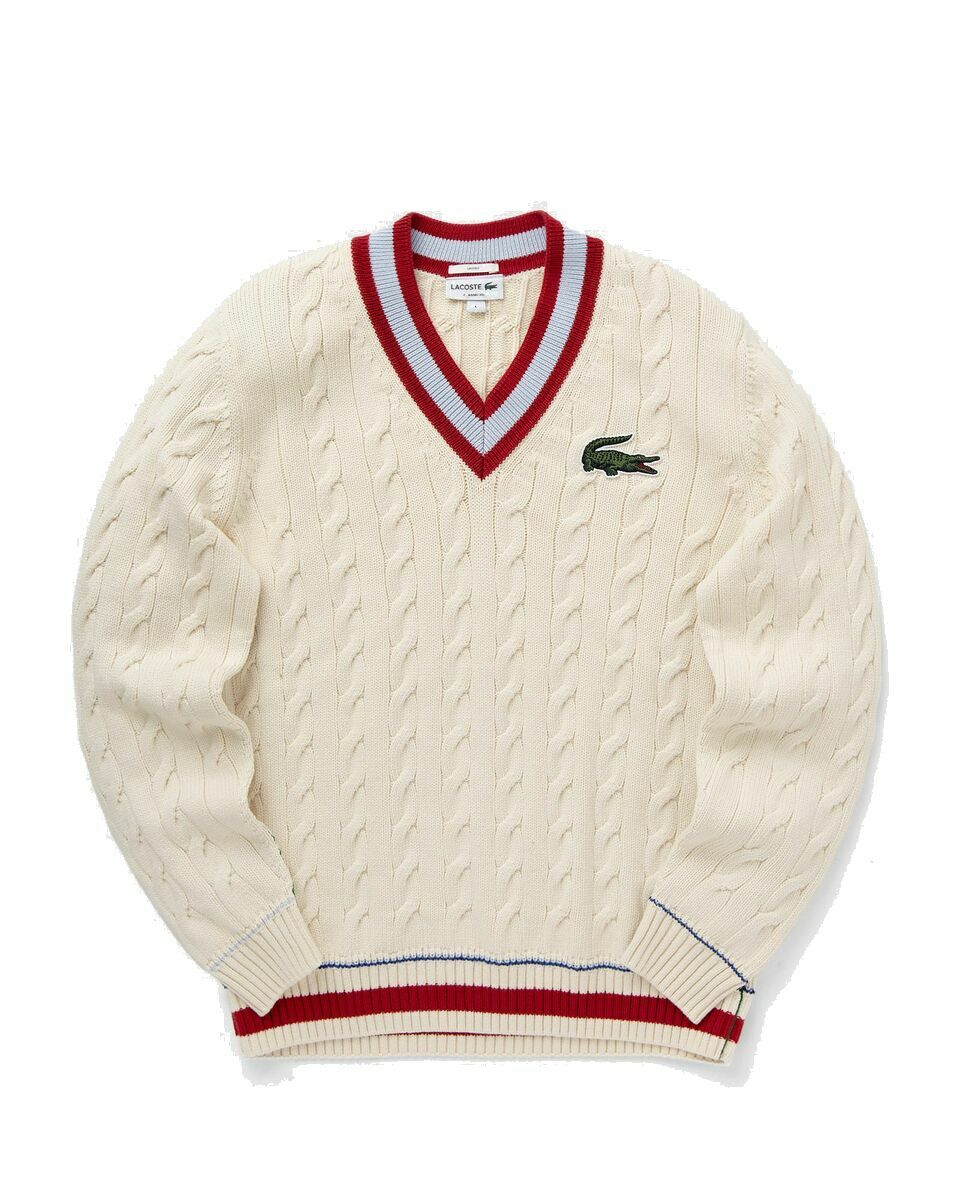 Photo: Lacoste Pullover Beige - Mens - Pullovers