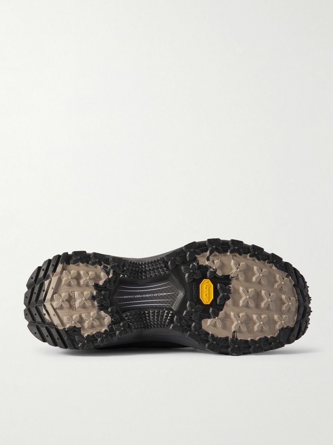 Moncler - Trailgrip Lite 3 Rubber-Trimmed Nubuck and Brushed-Suede Sneakers - Black