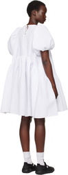 Cecilie Bahnsen White Alexa Minidress